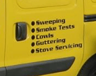 SPW Chimney Sweeps in Clackmannanshire are qualified professionals for: sweeping, smoke tests, cowl fitting, guttering and stove servicing