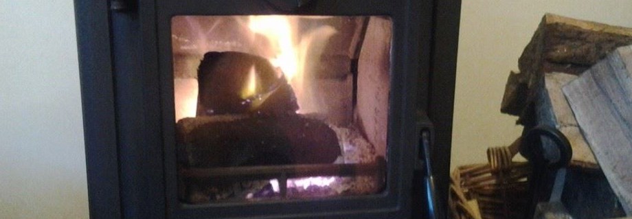 Simon Wilton of SPW Chimney Sweeps in Dollar Clackmannanshire, services wood burning stoves